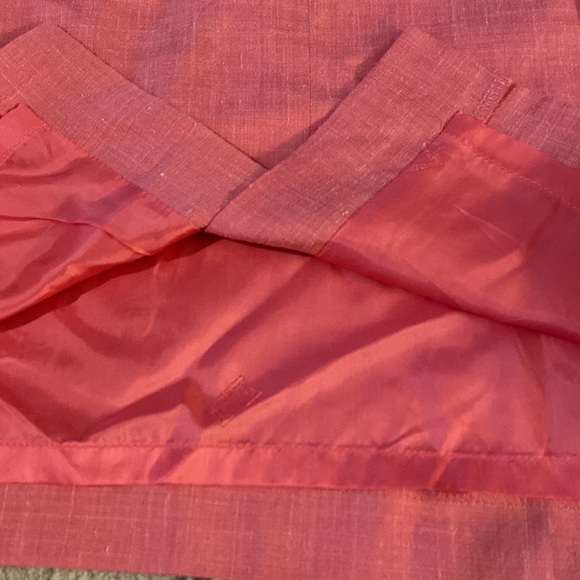 ESCADA linen pink fully lined pencil skirt sz 36 - Picture 5 of 9